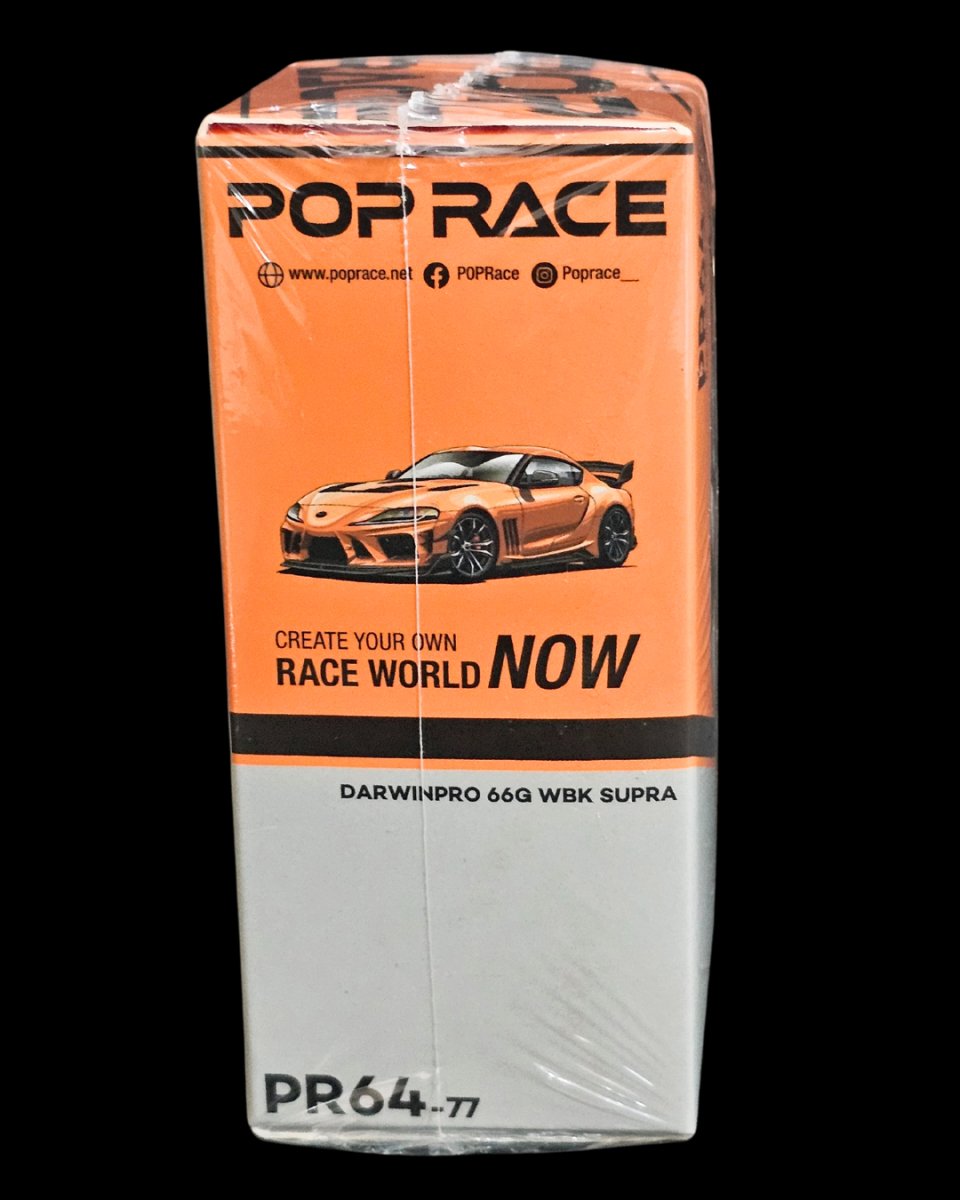 Pop Race Toyota Supra Darwinpro 66G WBK (PR64 - 77) - Kinder Logs