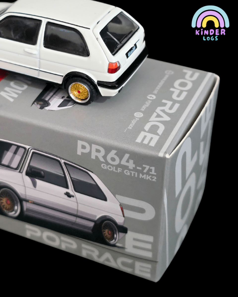 Pop Race Volkswagen Golf GTI MK2 (Open Box) - Kinder Logs