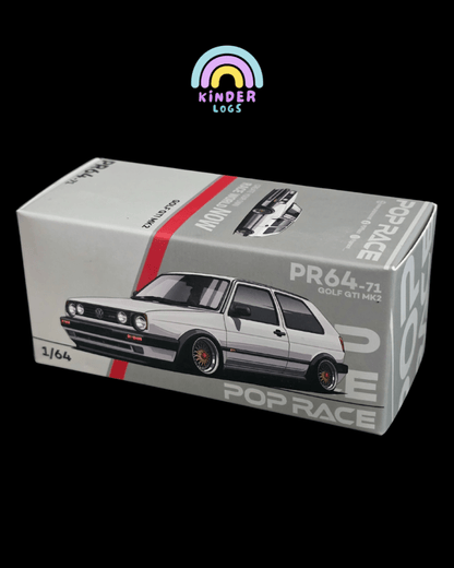 Pop Race Volkswagen Golf GTI MK2 (Open Box) - Kinder Logs