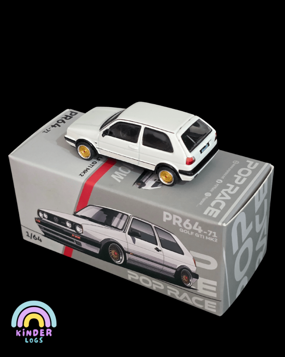 Pop Race Volkswagen Golf GTI MK2 (Open Box) - Kinder Logs