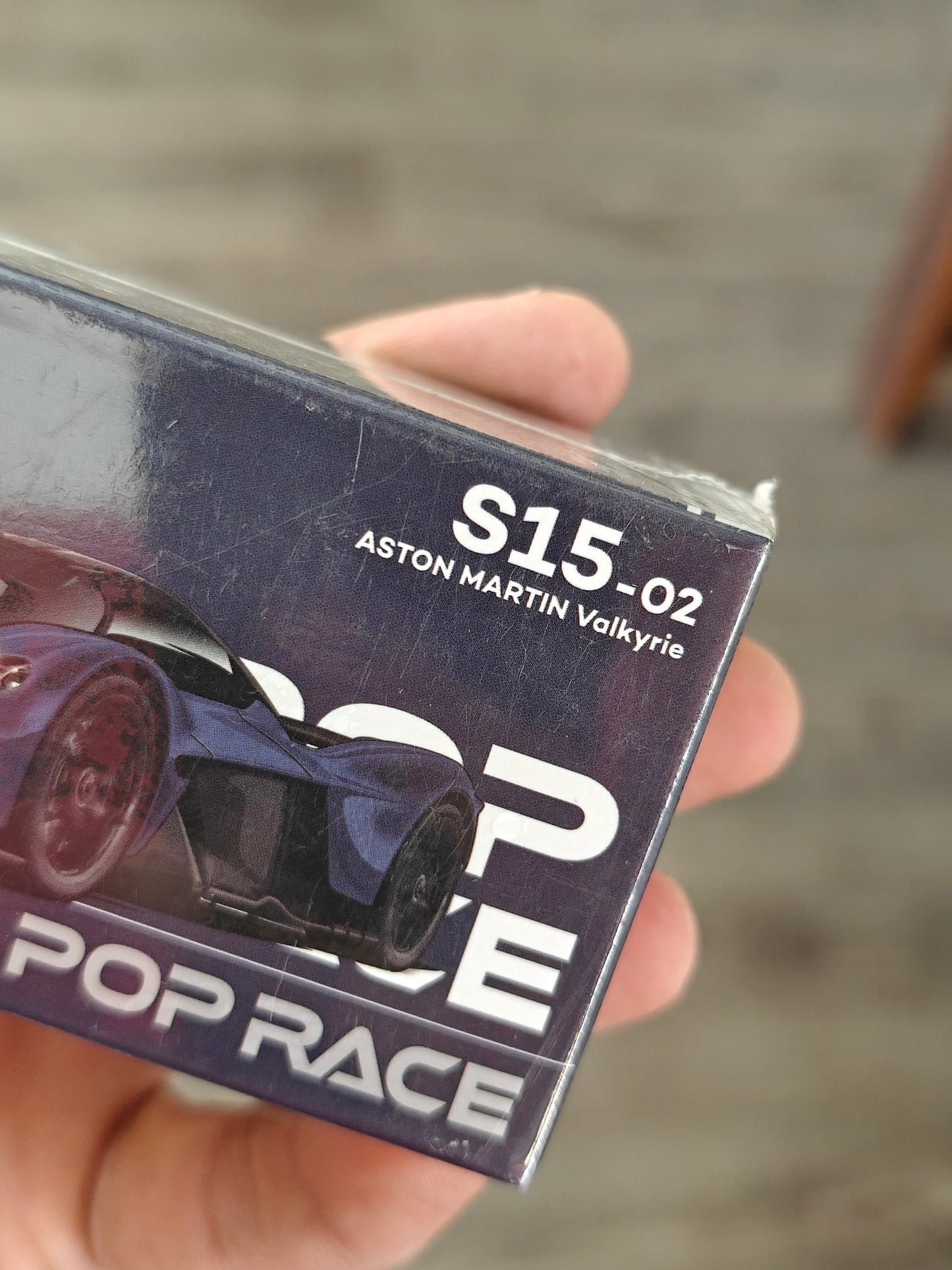 Pop Race XCARTOYS Aston Martin Valkyrie (S15 - 02) - Open Box - Kinder Logs