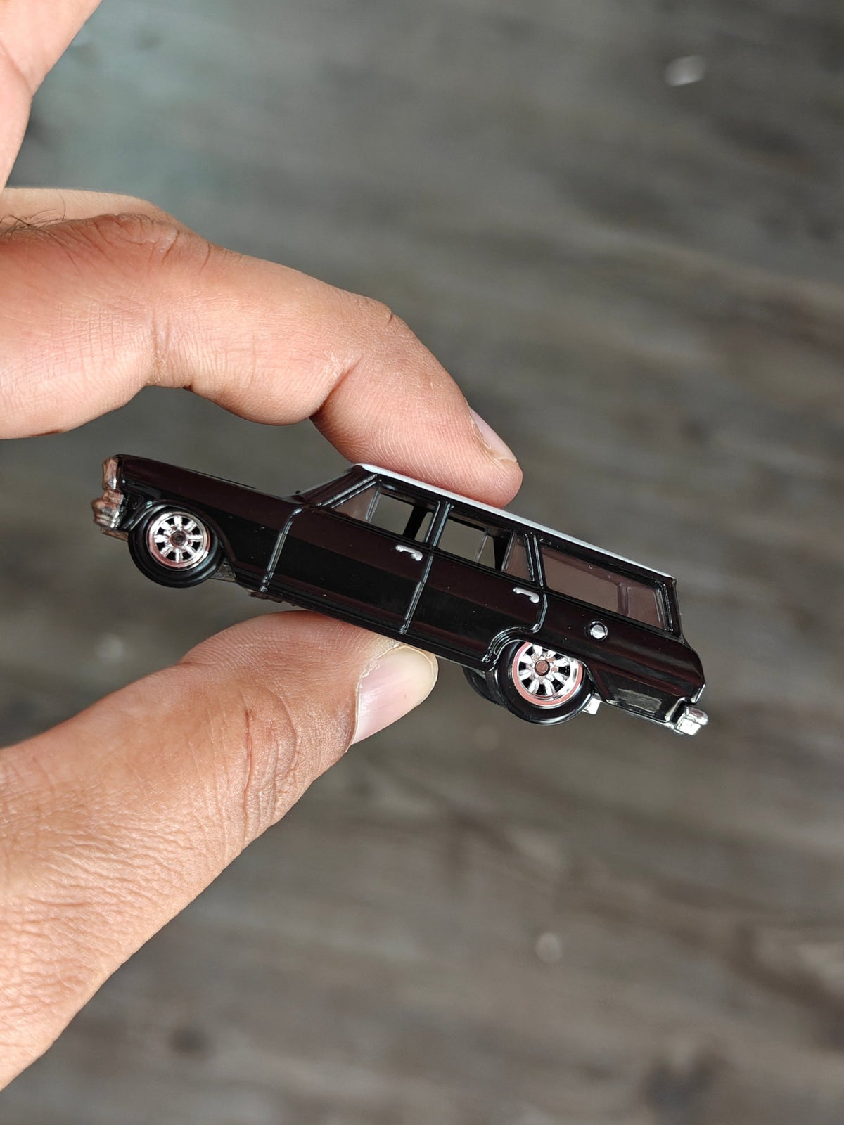 Premium Hot Wheels 1964 Chevy Nova Station Wagon (Uncarded - New) - Kinder Logs