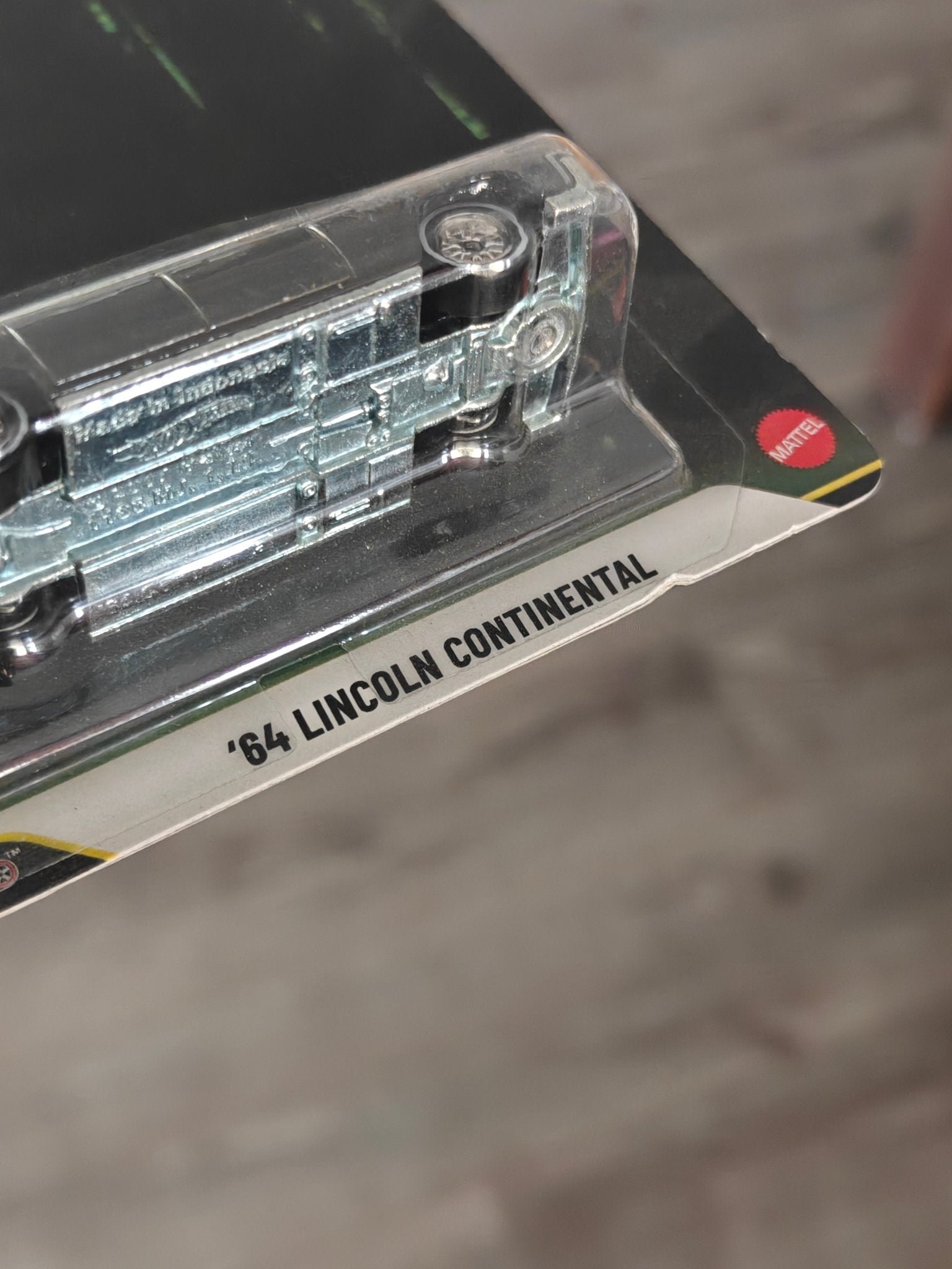 Premium Hot Wheels 1964 Lincoln Continental - The Matrix (Imported) - Kinder Logs