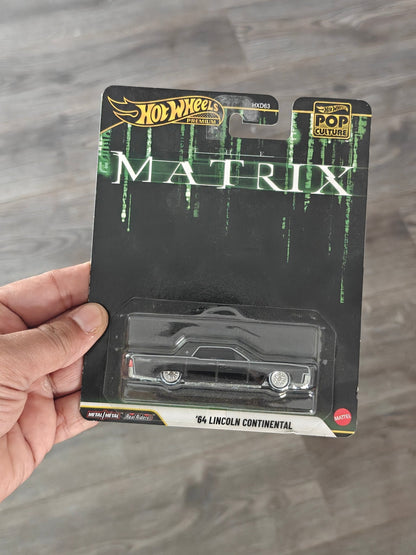 Premium Hot Wheels 1964 Lincoln Continental - The Matrix (Imported) - Kinder Logs