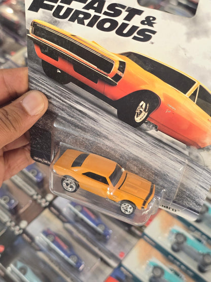 Premium Hot Wheels 1967 Chevrolet Camaro - Fast And Furious (Imported) - Kinder Logs