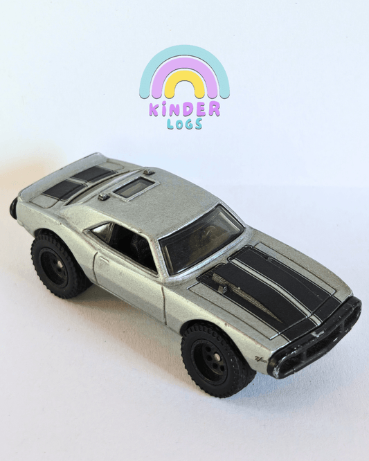 Premium Hot Wheels 1967 Chevy Camaro Offroad - Grey (Minor Paint Issue) - Kinder Logs