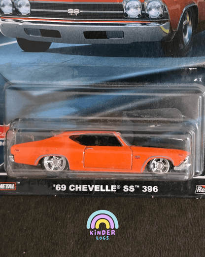 Premium Hot Wheels 1969 Chevelle SS 396 - American Scene (Imported) - Kinder Logs