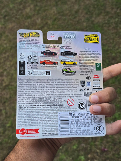 Premium Hot Wheels 1969 Ford Mustang Boss 302 - Boulevard 123 (Imported) - Kinder Logs
