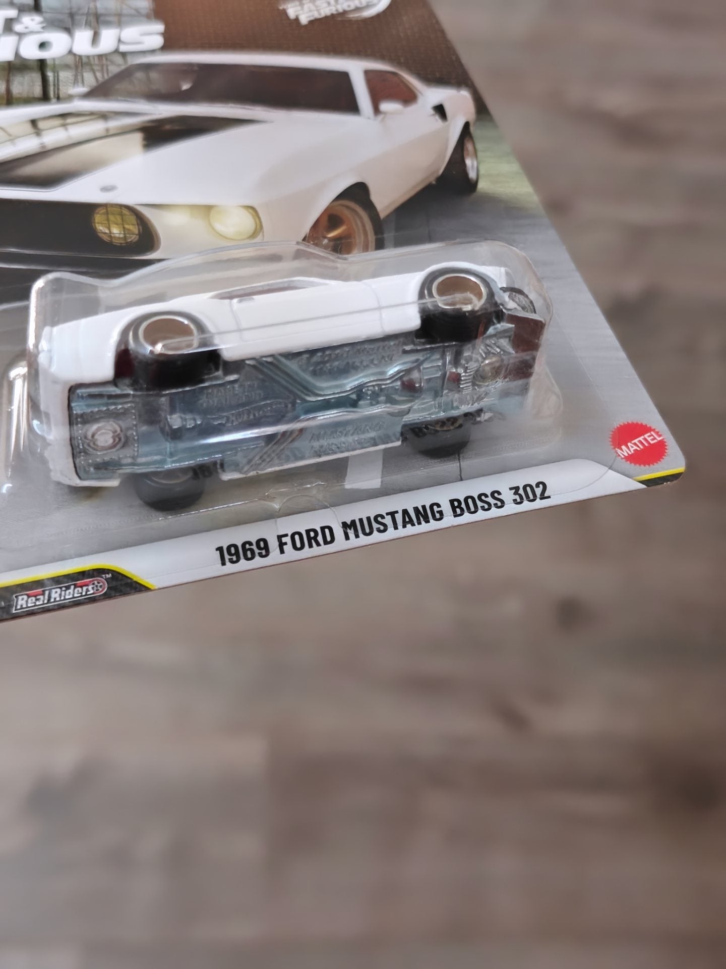 Premium Hot Wheels 1969 Ford Mustang Boss 302 - Fast And Furious (Imported) - Kinder Logs