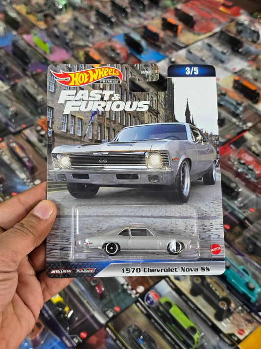 Premium Hot Wheels 1970 Chevrolet Nova SS (Imported) - Kinder Logs