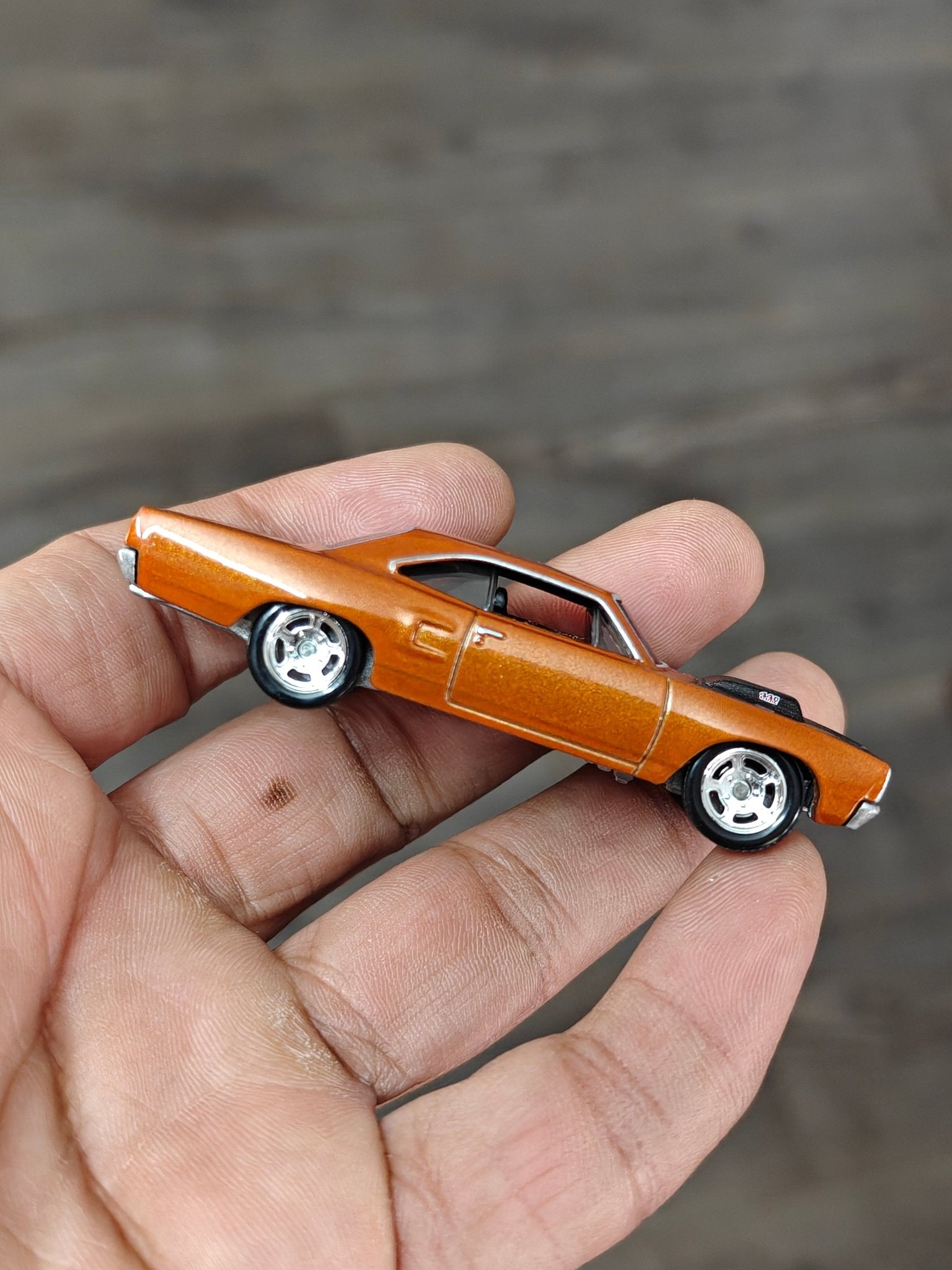 Premium Hot Wheels 1970 Custom Plymouth Roadrunner (Uncarded - New) - Kinder Logs