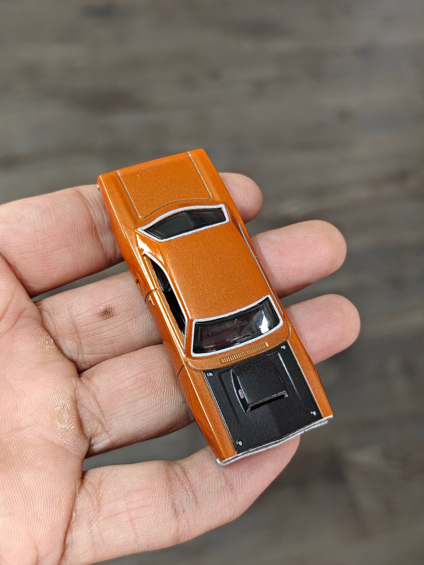 Premium Hot Wheels 1970 Custom Plymouth Roadrunner (Uncarded - New) - Kinder Logs