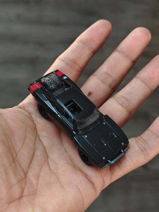 Premium Hot Wheels 1970 Dodge Charger - Black (Minor Scratches) - Kinder Logs