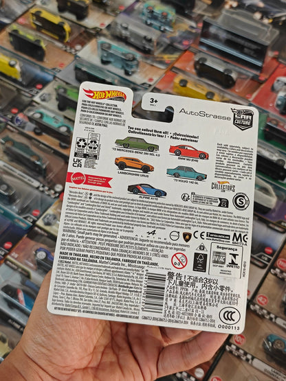 Premium Hot Wheels 1972 Mercedes - Benz 280 SEL 4.5 - Auto Strasse (Imported) - Kinder Logs