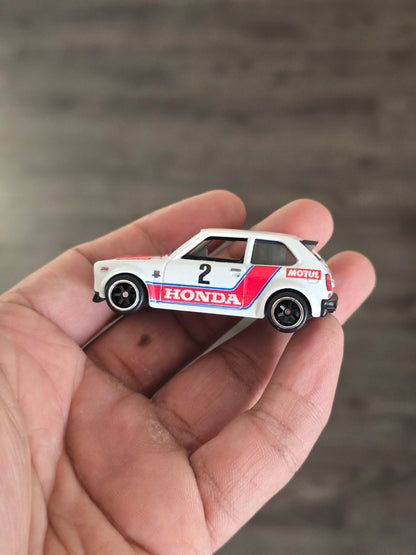 Premium Hot Wheels 1973 Honda Civic Custom (Uncarded - New) - Kinder Logs