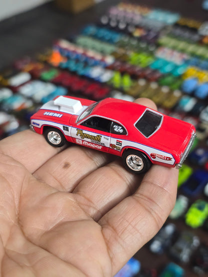 Premium Hot Wheels 1973 Plymouth Duster (Uncarded - New) - Kinder Logs