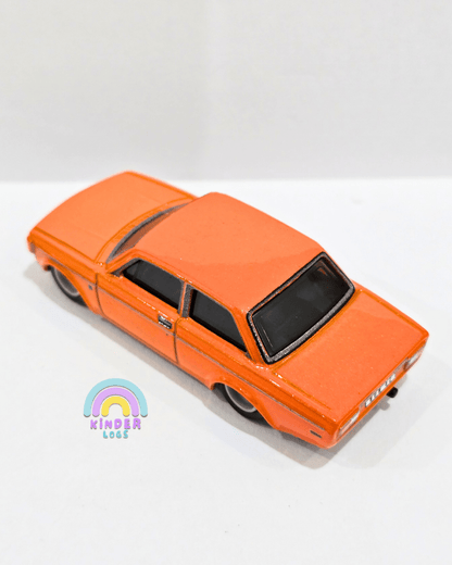 Premium Hot Wheels 1973 Volvo 142 GL (Uncarded) - Kinder Logs