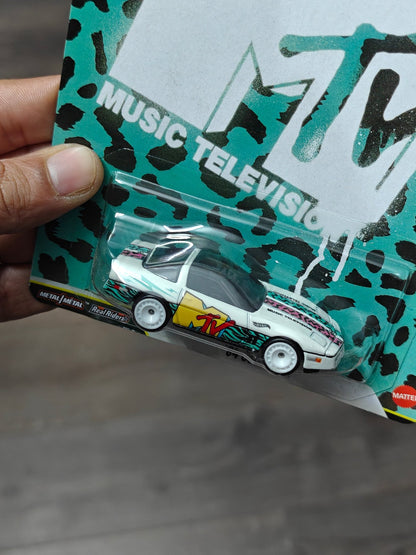 Premium Hot Wheels 1984 Corvette MTV Edition (Imported) - Kinder Logs