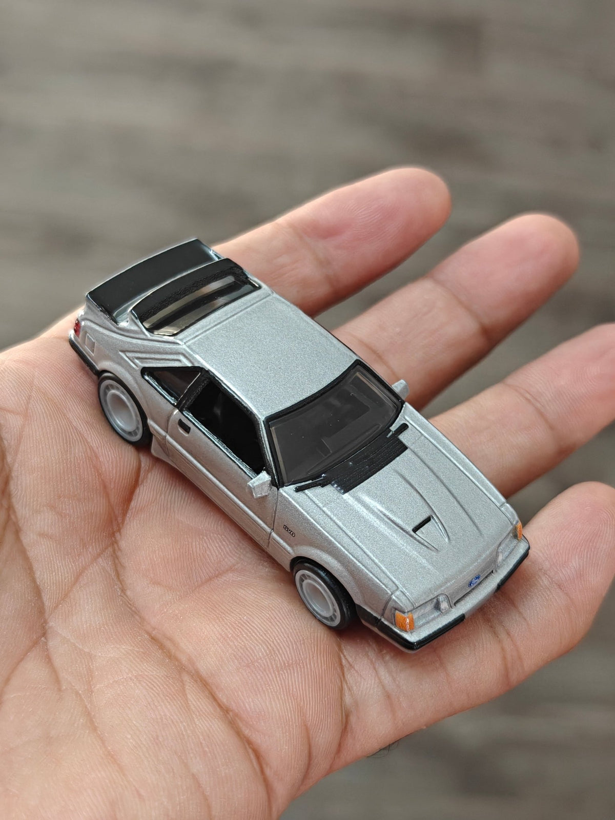 Premium Hot Wheels 1984 Ford Mustang SVO (Uncarded - New) - Kinder Logs