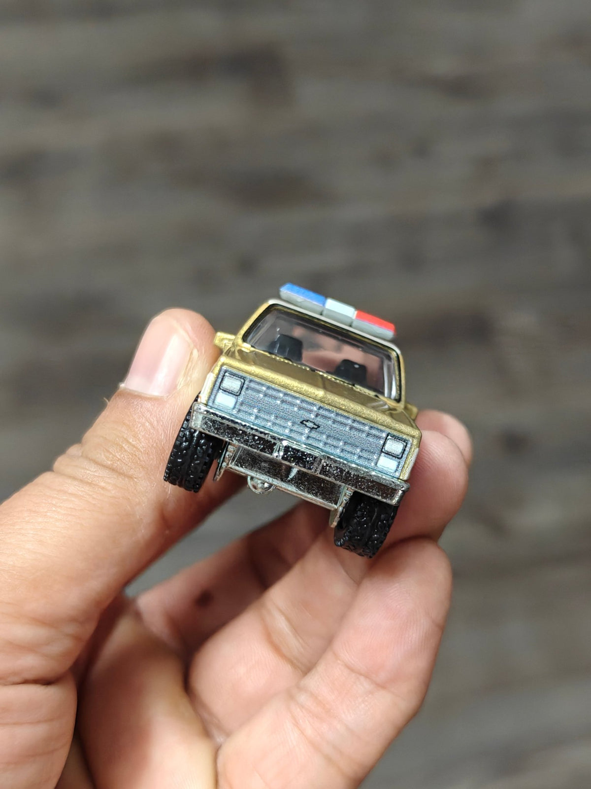Premium Hot Wheels 1985 Chevrolet K5 Blazer 'Stranger Things' (Uncarded - New) - Kinder Logs