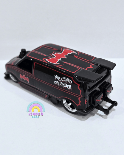 Premium Hot Wheels 1985 Chevy Astro Van - Batman (Uncarded) - Kinder Logs