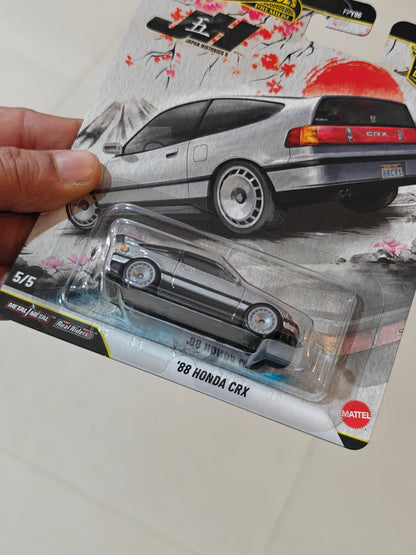 Premium Hot Wheels 1988 Honda CRX - Japan Historics 5 (Imported) - Kinder Logs