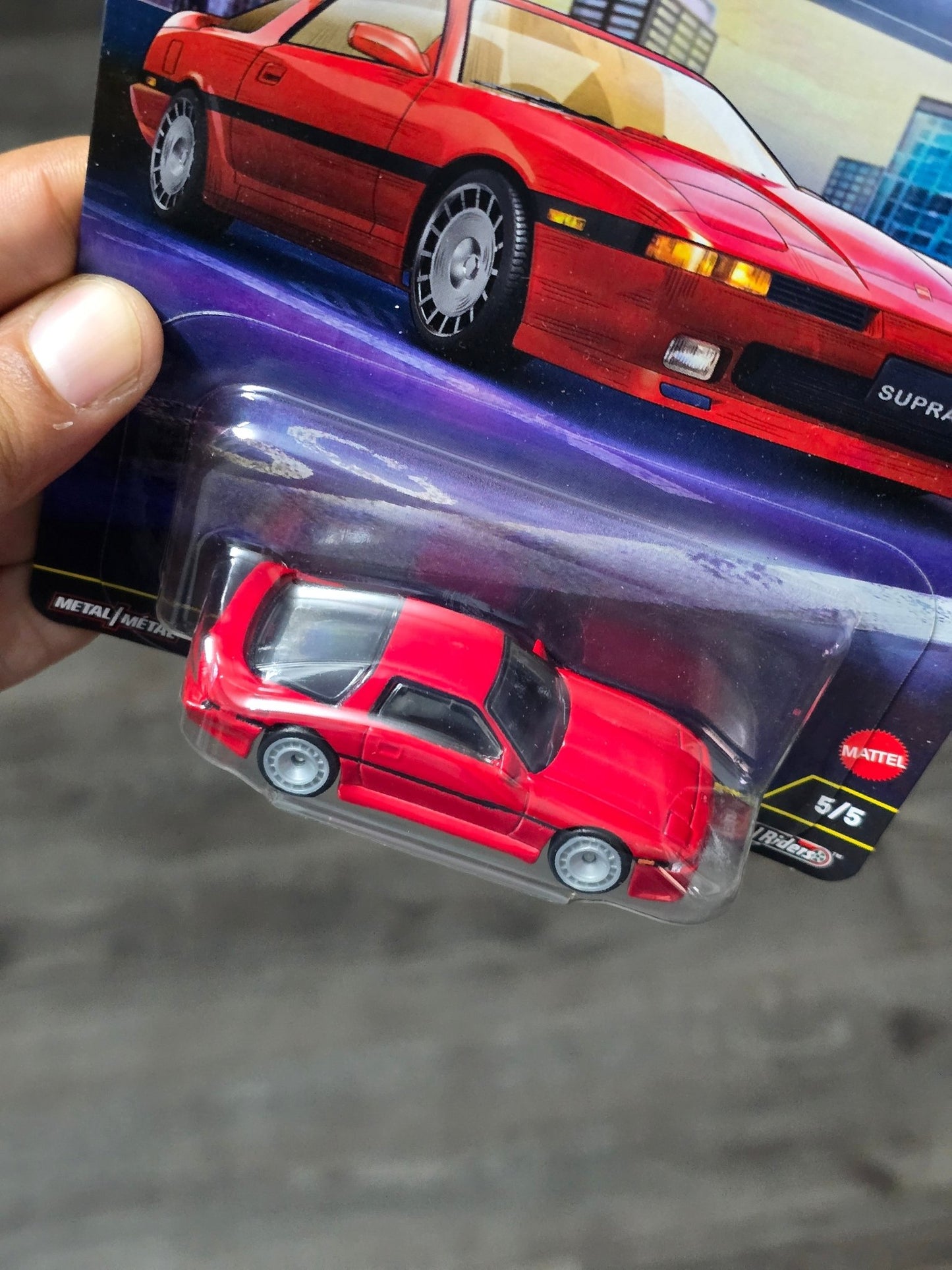 Premium Hot Wheels 1989 Toyota Supra - Ronin Run II (Imported) - Kinder Logs