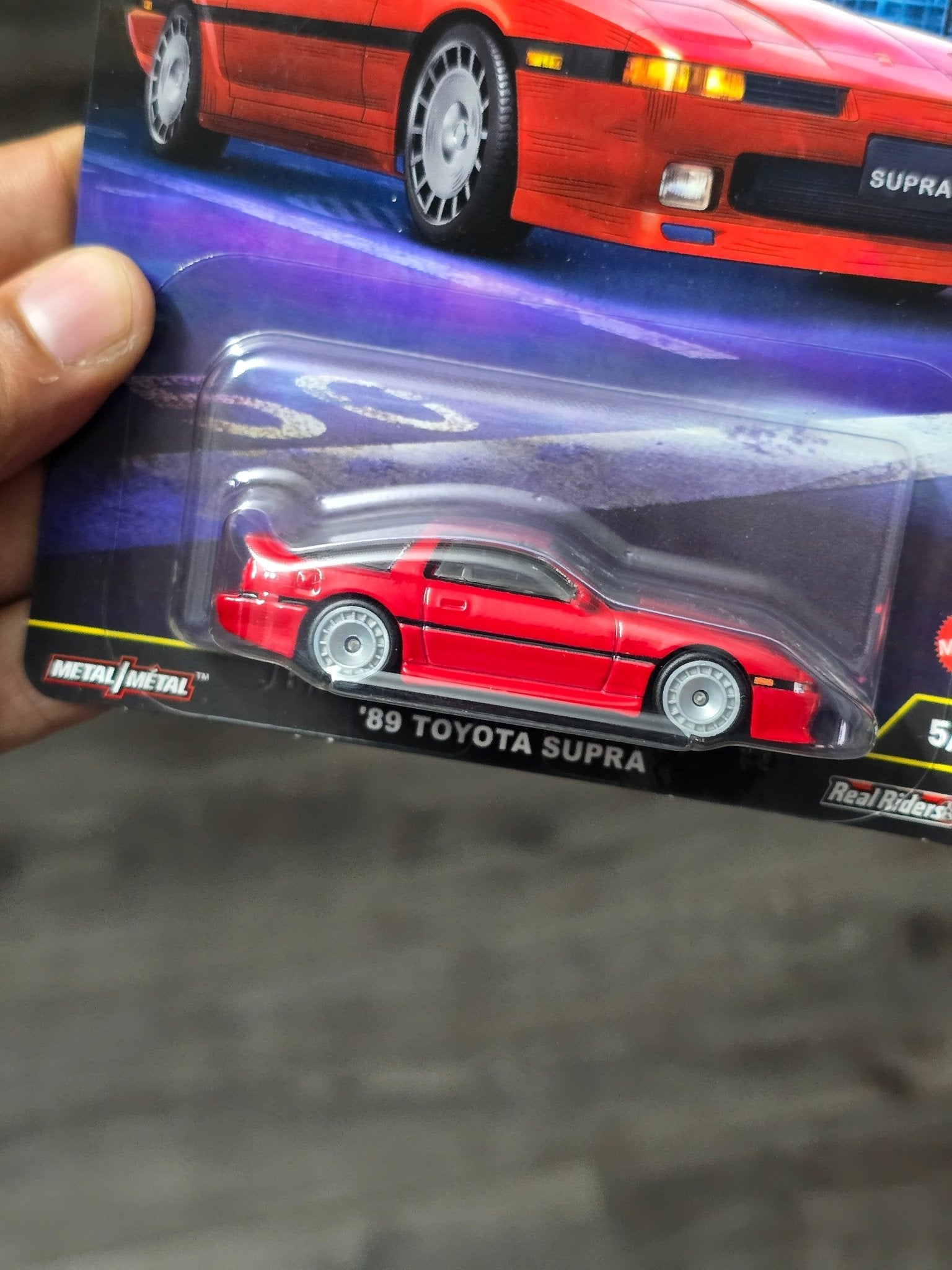 Premium Hot Wheels 1989 Toyota Supra - Ronin Run II (Imported) - Kinder Logs