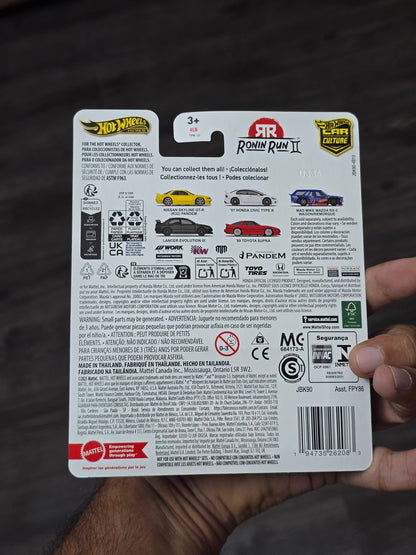 Premium Hot Wheels 1989 Toyota Supra - Ronin Run II (Imported) - Kinder Logs