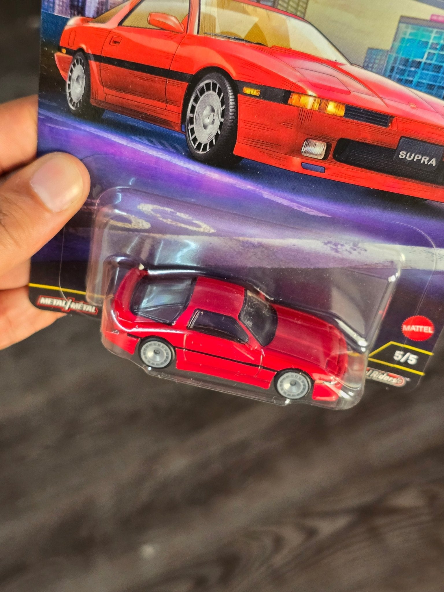 Premium Hot Wheels 1989 Toyota Supra - Ronin Run II (Imported) - Kinder Logs
