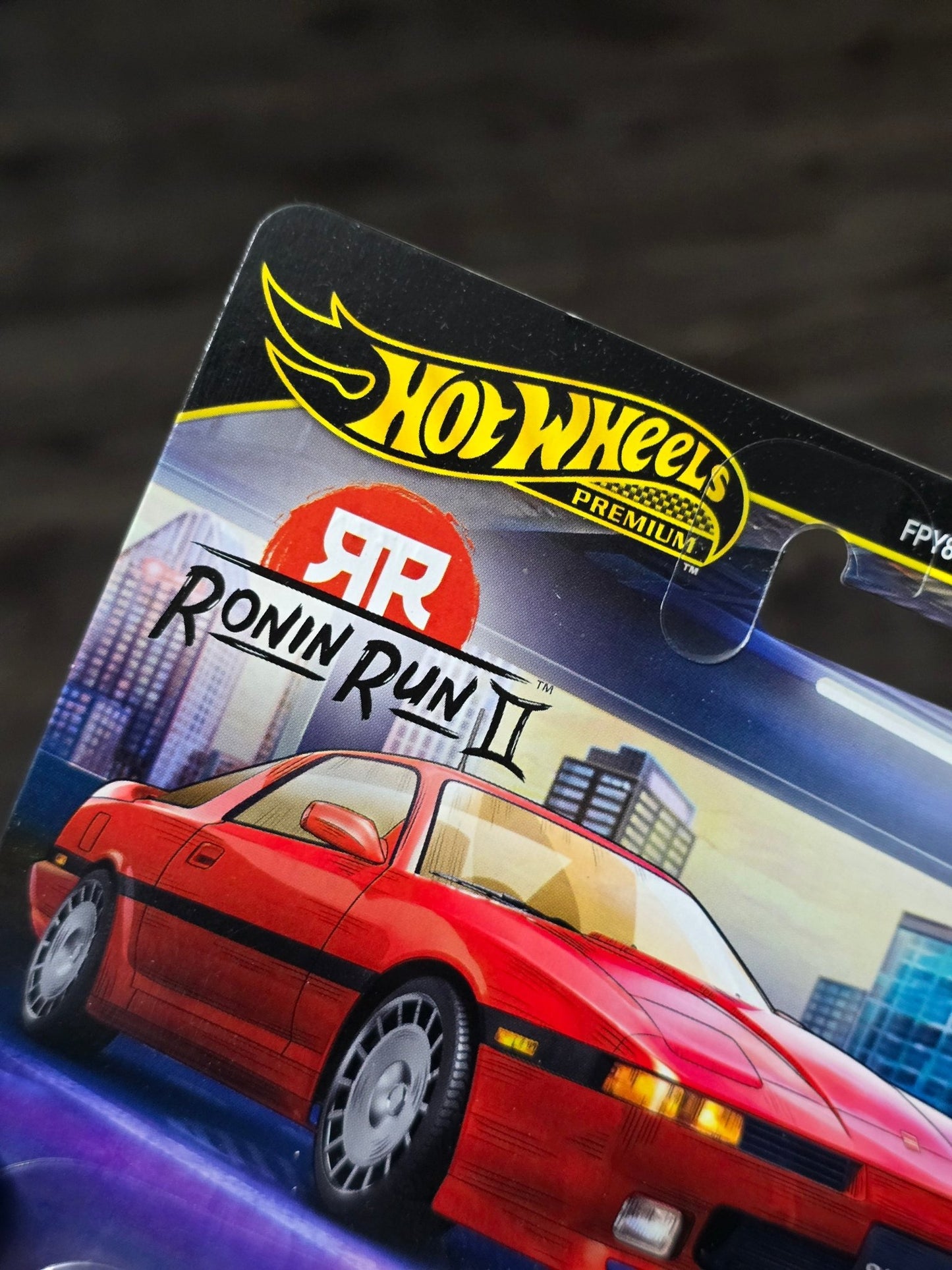 Premium Hot Wheels 1989 Toyota Supra - Ronin Run II (Imported) - Kinder Logs