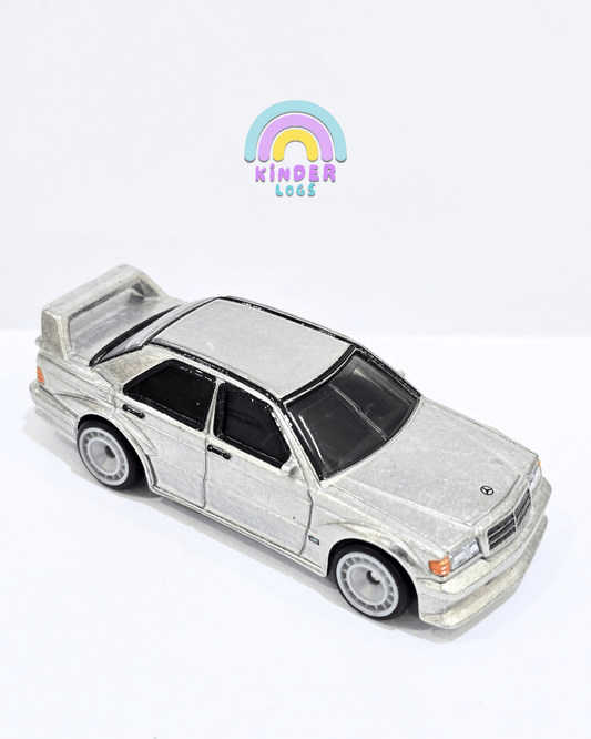 Premium Hot Wheels 1990 Mercedes 190 E 2.5 - 16 Evolution II (Uncarded) - Kinder Logs