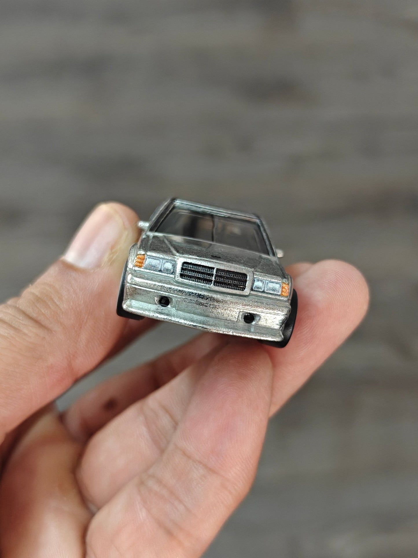 Premium Hot Wheels 1990 Mercedes 190 E 2.5 - 16 Evolution II (Uncarded - New) - Kinder Logs