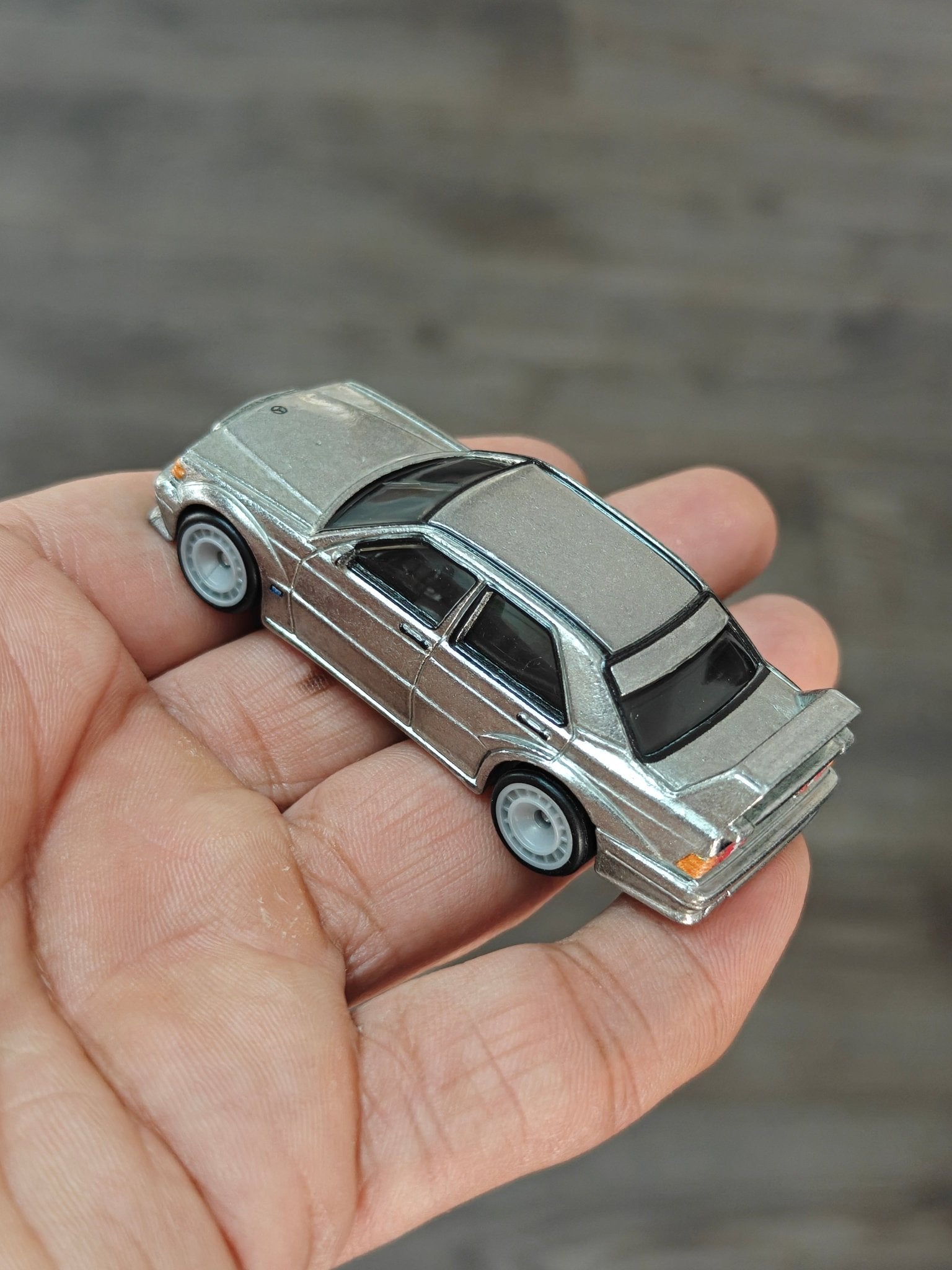 Premium Hot Wheels 1990 Mercedes 190 E 2.5 - 16 Evolution II (Uncarded - New) - Kinder Logs