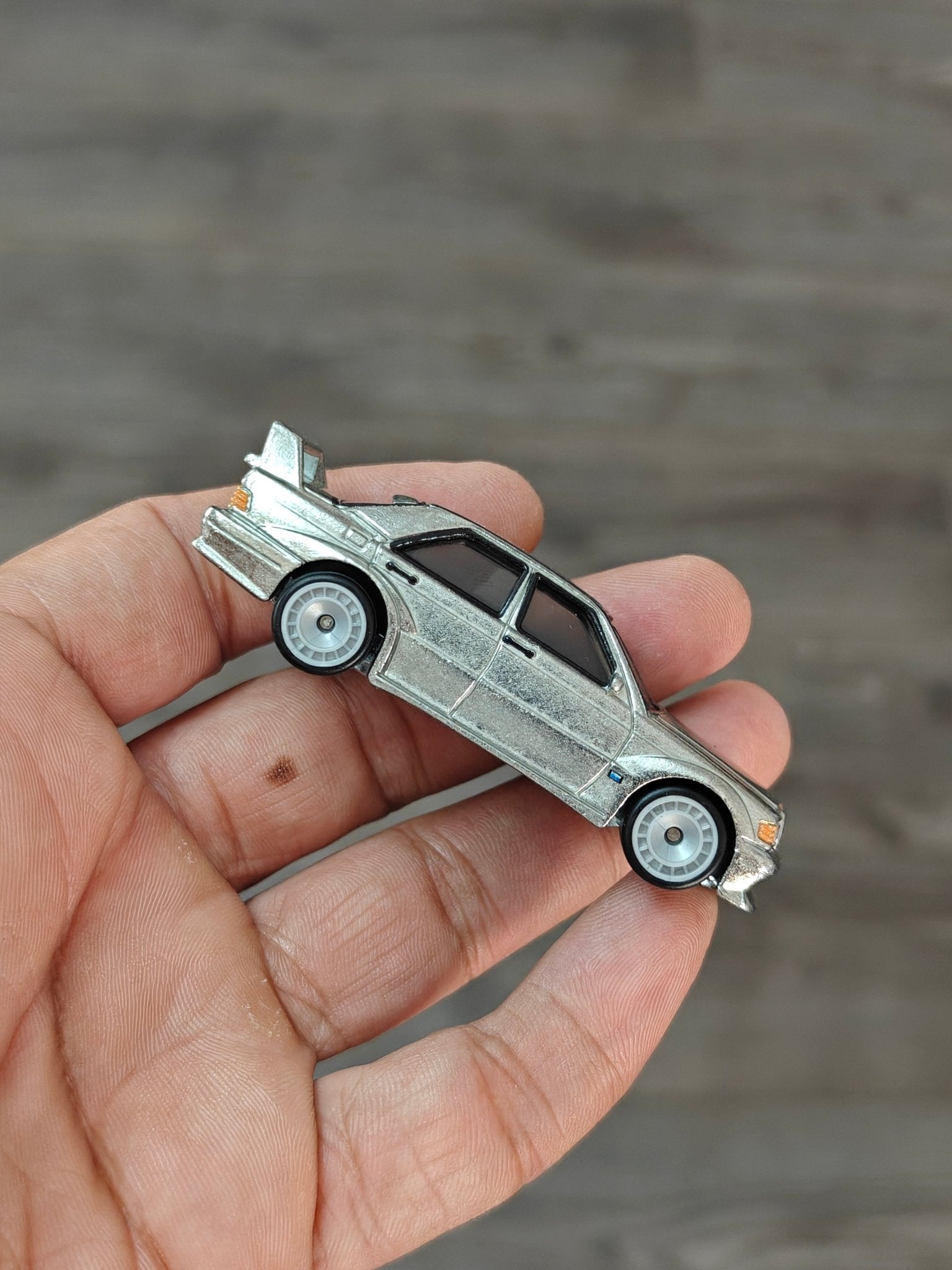 Premium Hot Wheels 1990 Mercedes 190 E 2.5 - 16 Evolution II (Uncarded - New) - Kinder Logs
