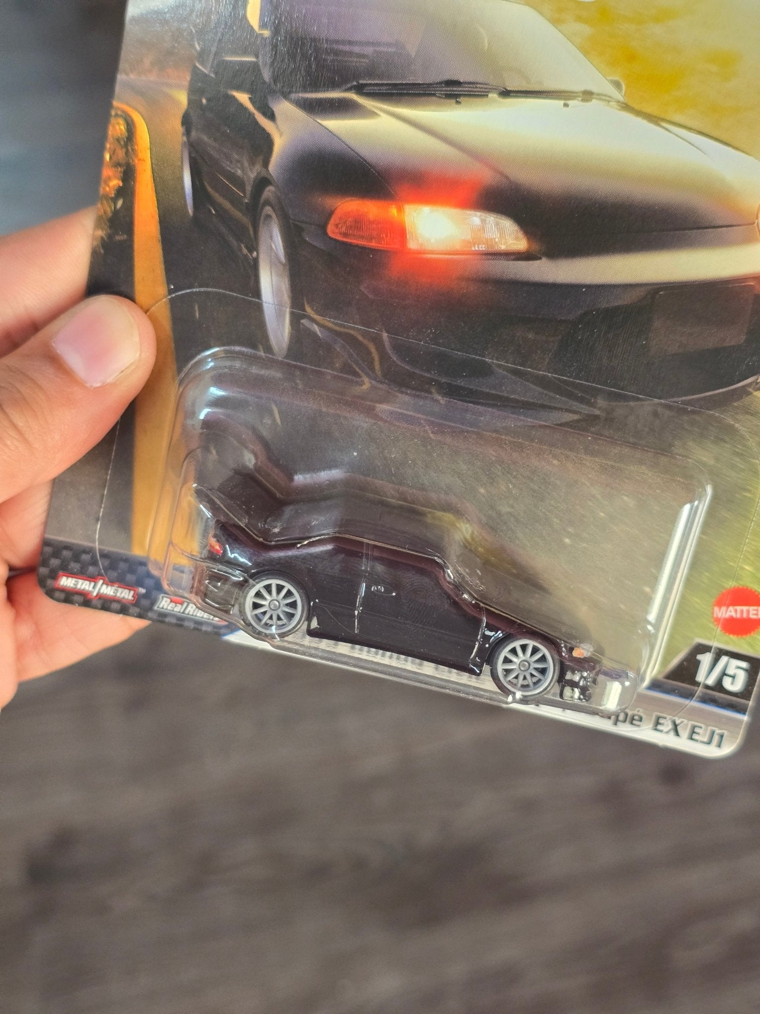 Premium Hot Wheels 1993 Honda Civic Coupe EX EJ1 - Fast & Furious (Imported) - Kinder Logs
