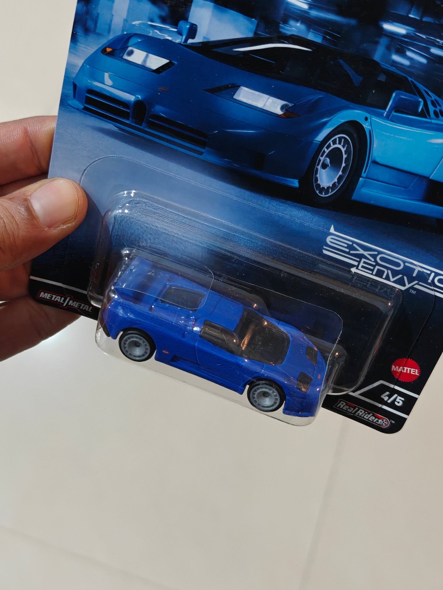 Premium Hot Wheels 1994 Bugatti EB110 - Exotic Envy (Imported) - Kinder Logs