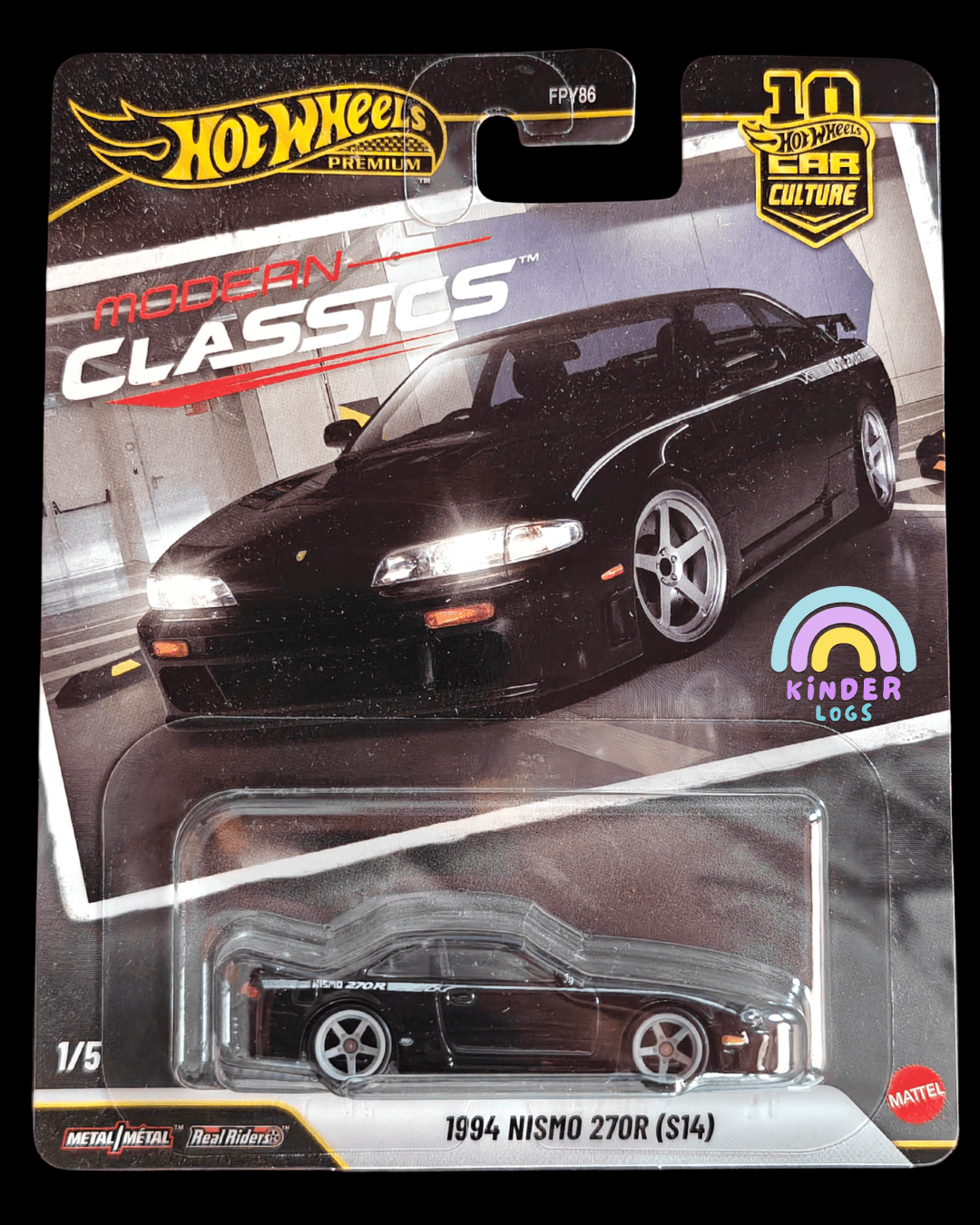 Premium Hot Wheels 1994 Nismo 270R (S14) - Modern Classics (Imported) - Kinder Logs