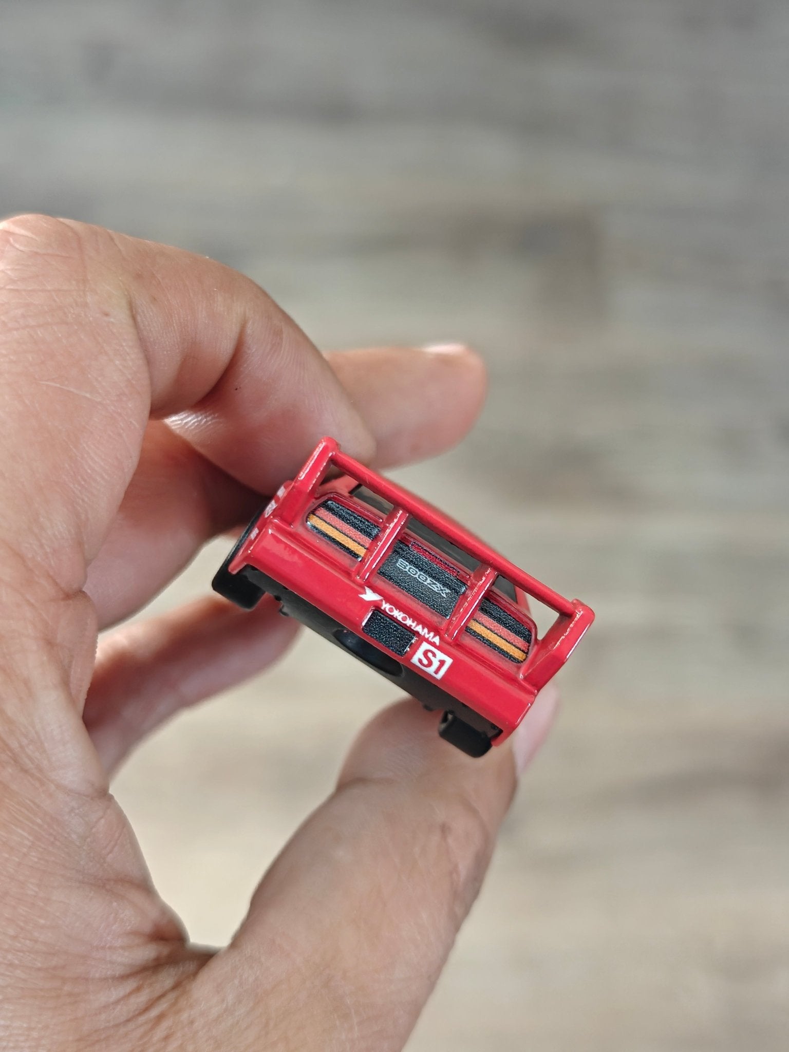 Premium Hot Wheels 1994 Nissan 300 ZX GTS - Red (Uncarded - New) - Kinder Logs