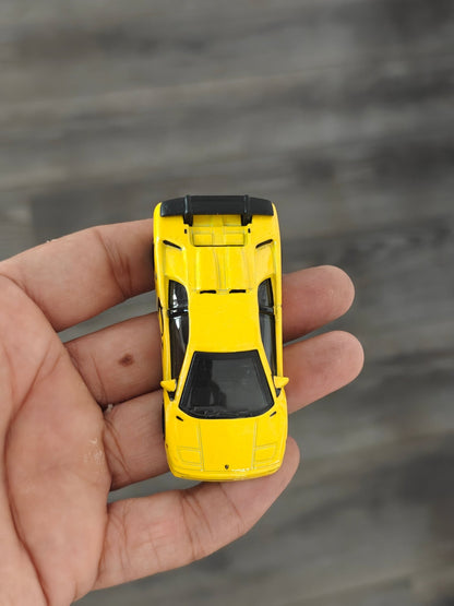 Premium Hot Wheels 1995 Lamborghini Diablo SV - Yellow (Uncarded - New) - Kinder Logs