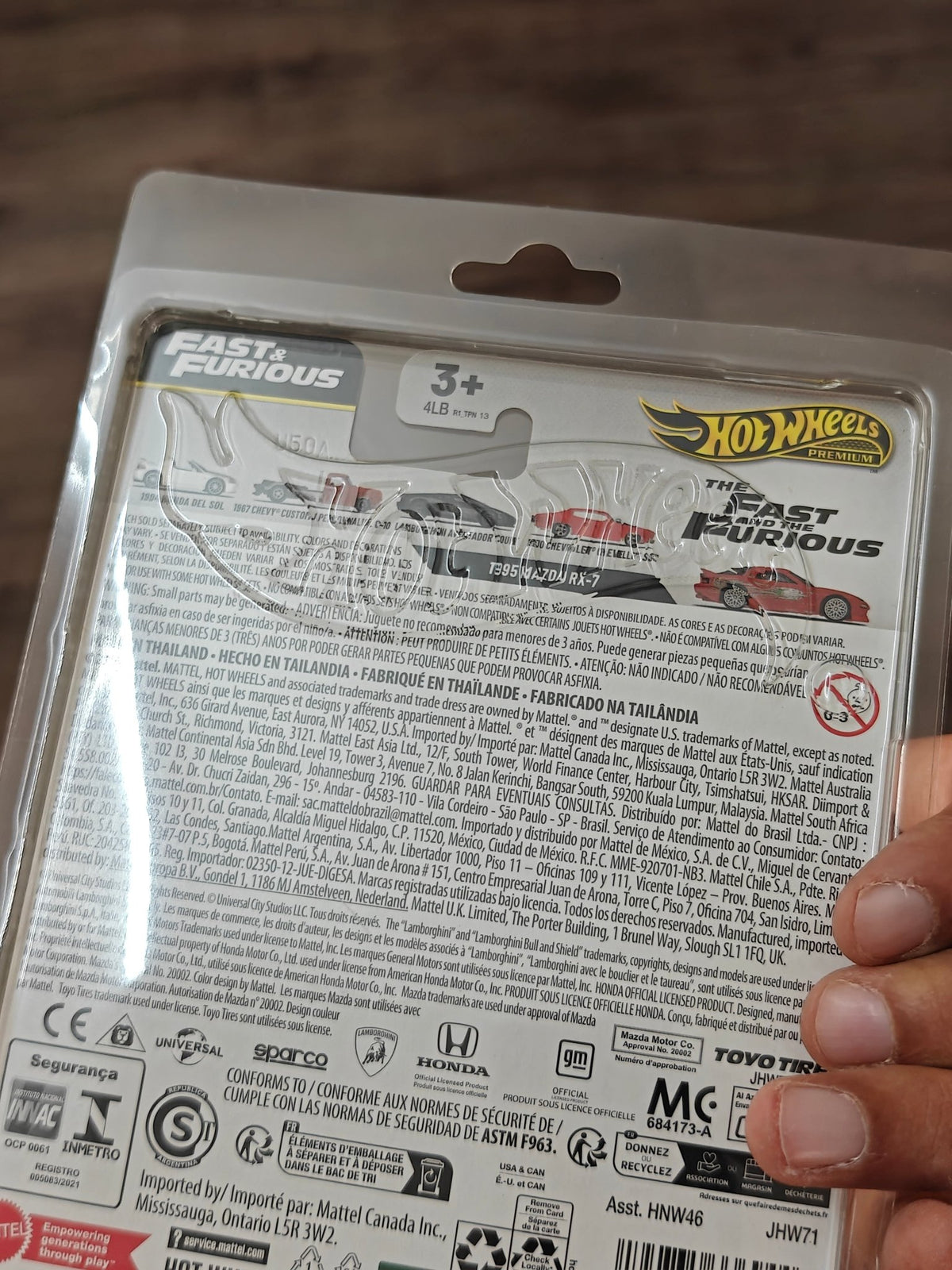 Premium Hot Wheels 1995 Mazda RX-7 - Fast & Furious 25 Years (Imported) - Kinder Logs