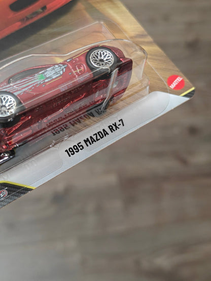 Premium Hot Wheels 1995 Mazda RX-7 - Fast & Furious 25 Years (Imported) - Kinder Logs