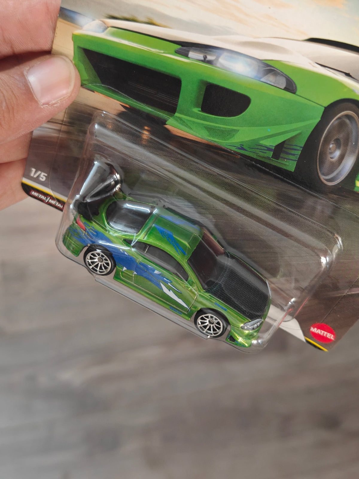 Premium Hot Wheels 1995 Mitsubishi Eclipse - Fast & Furious 25 Years (Imported) - Kinder Logs