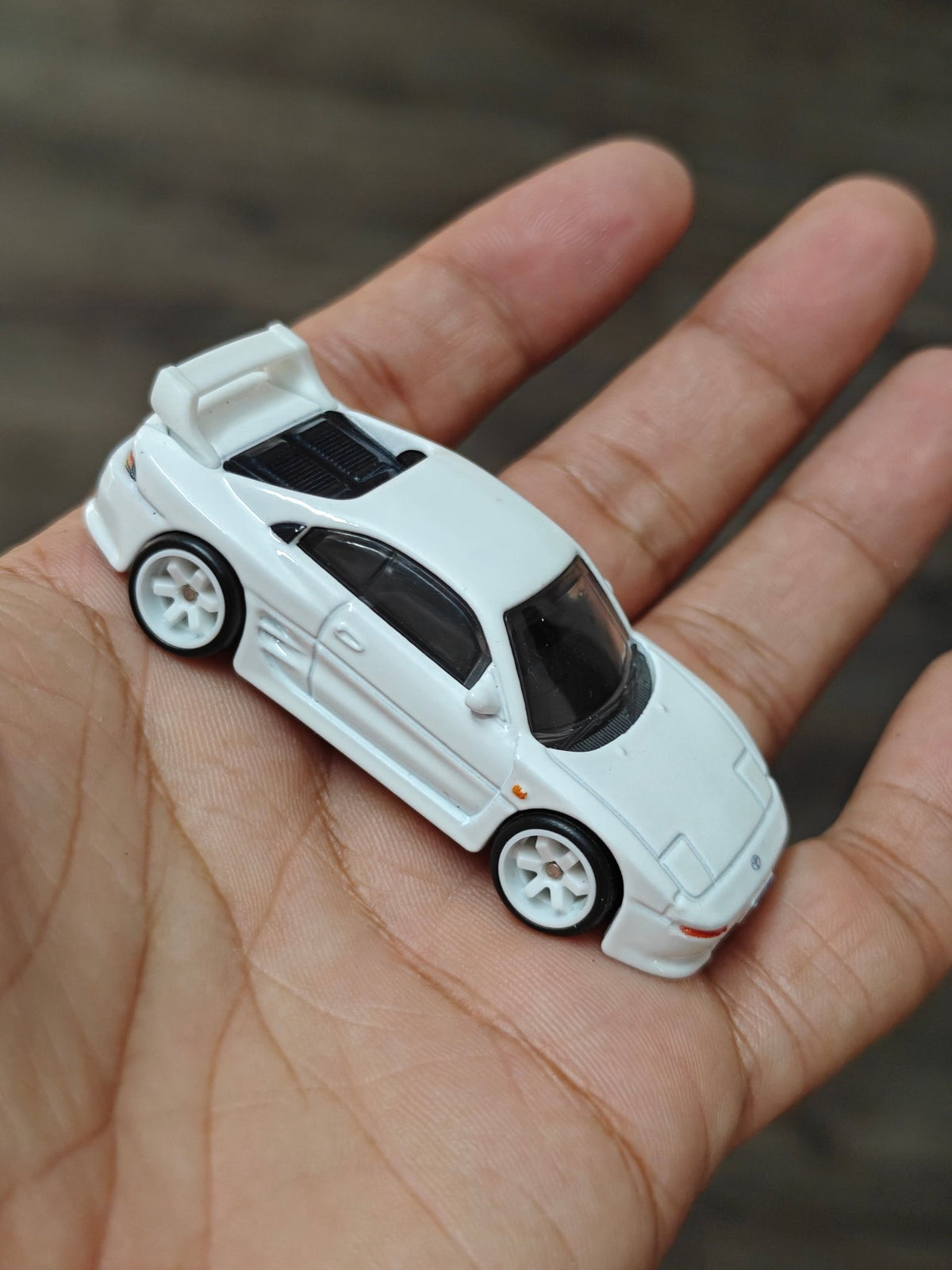 Premium Hot Wheels 1995 Toyota MR2 TRD 2000GT - White (Uncarded - New) - Kinder Logs