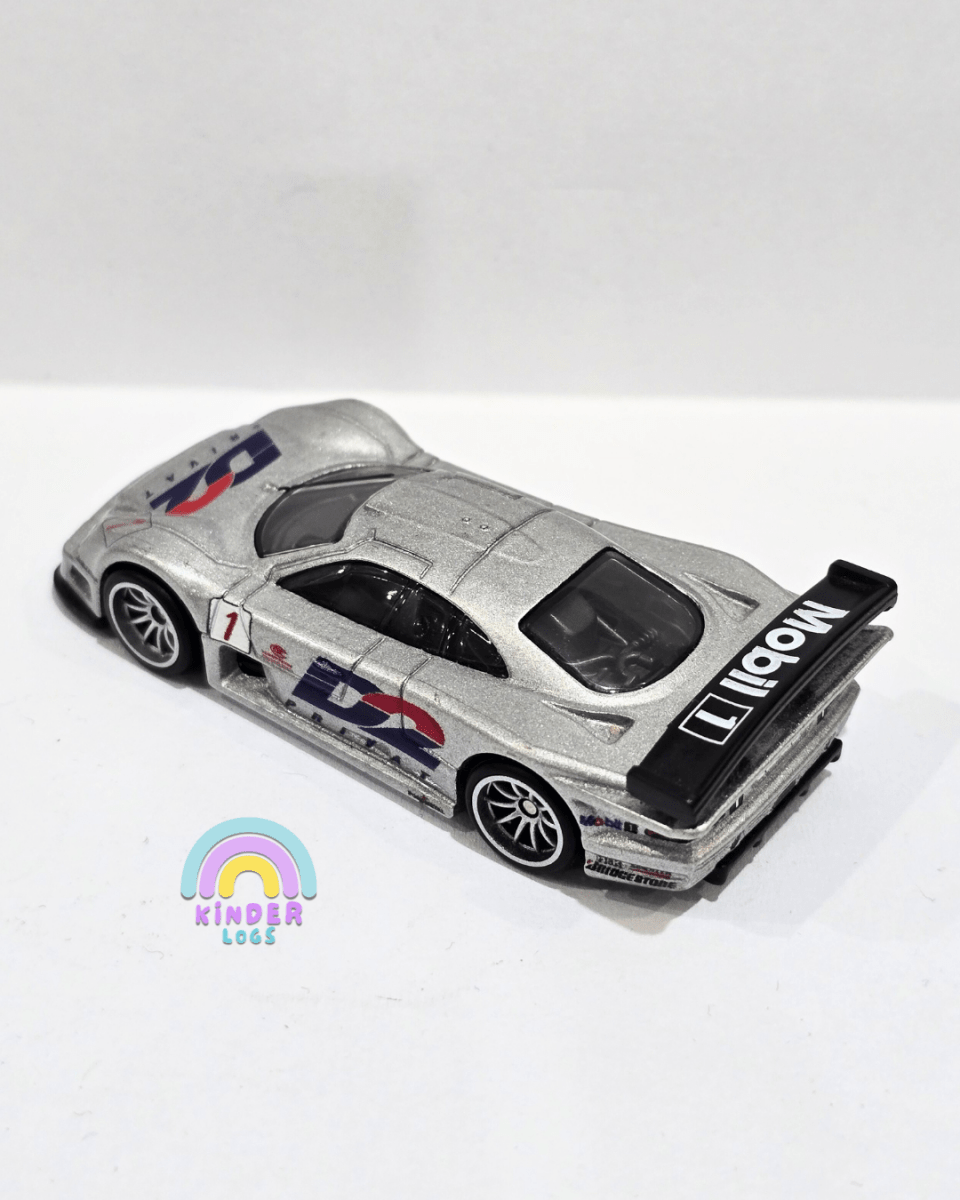 Premium Hot Wheels 1997 Mercedes - Benz CLK GTR (Uncarded) - Kinder Logs