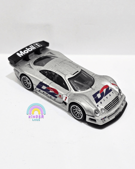 Premium Hot Wheels 1997 Mercedes - Benz CLK GTR (Uncarded) - Kinder Logs