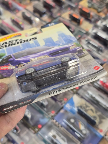 Premium Hot Wheels 1999 Nissan Maxima - Fast And Furious (Imported) - Kinder Logs