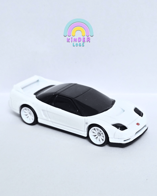 Premium Hot Wheels 2003 Honda NSX - R - White (Uncarded - New) - Kinder Logs