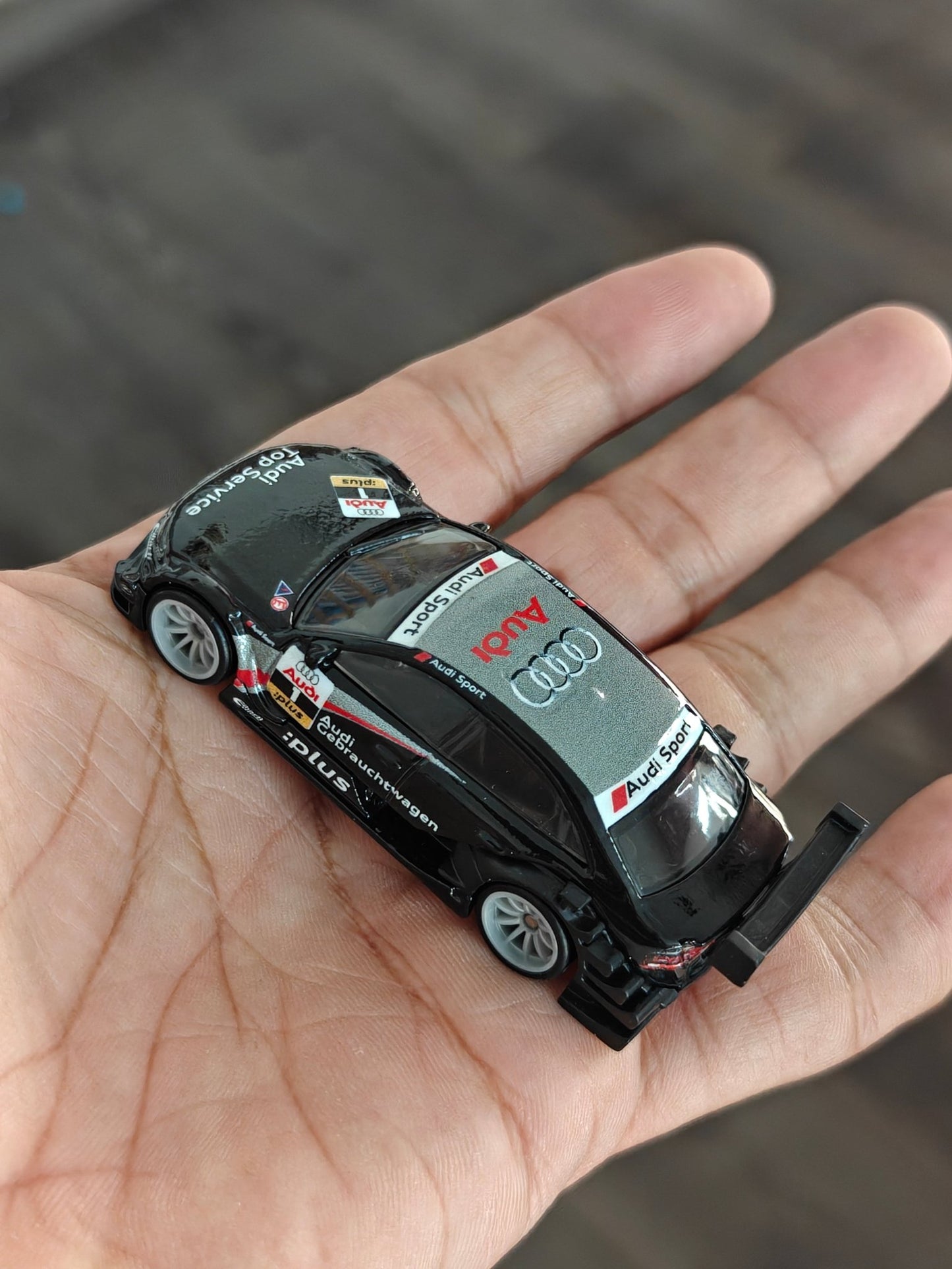 Premium Hot Wheels 2008 Audi A4 Touring Car - Aero Styles (Uncarded - New) - Kinder Logs