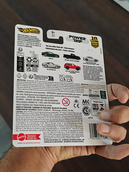 Premium Hot Wheels 2008 Mercedes - Benz CLK 63 AMG Black Series - Power Trip (Imported) - Kinder Logs